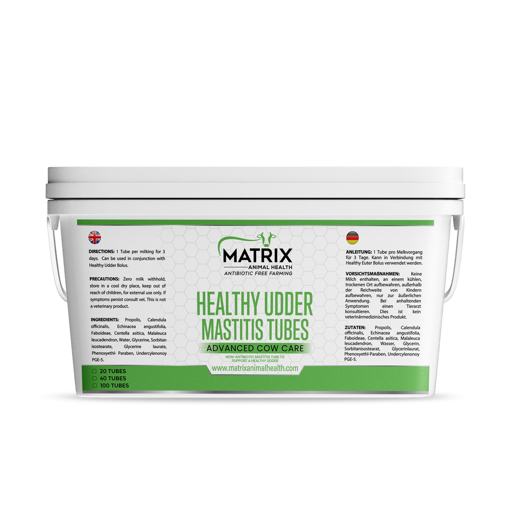 Healthy Udder Tubes - Mastitis